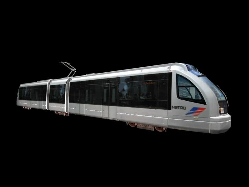 3D Light Rail Train