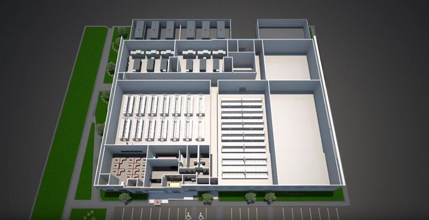 Data Center Flyover 3D Animations | Client OnRamp Data Centers