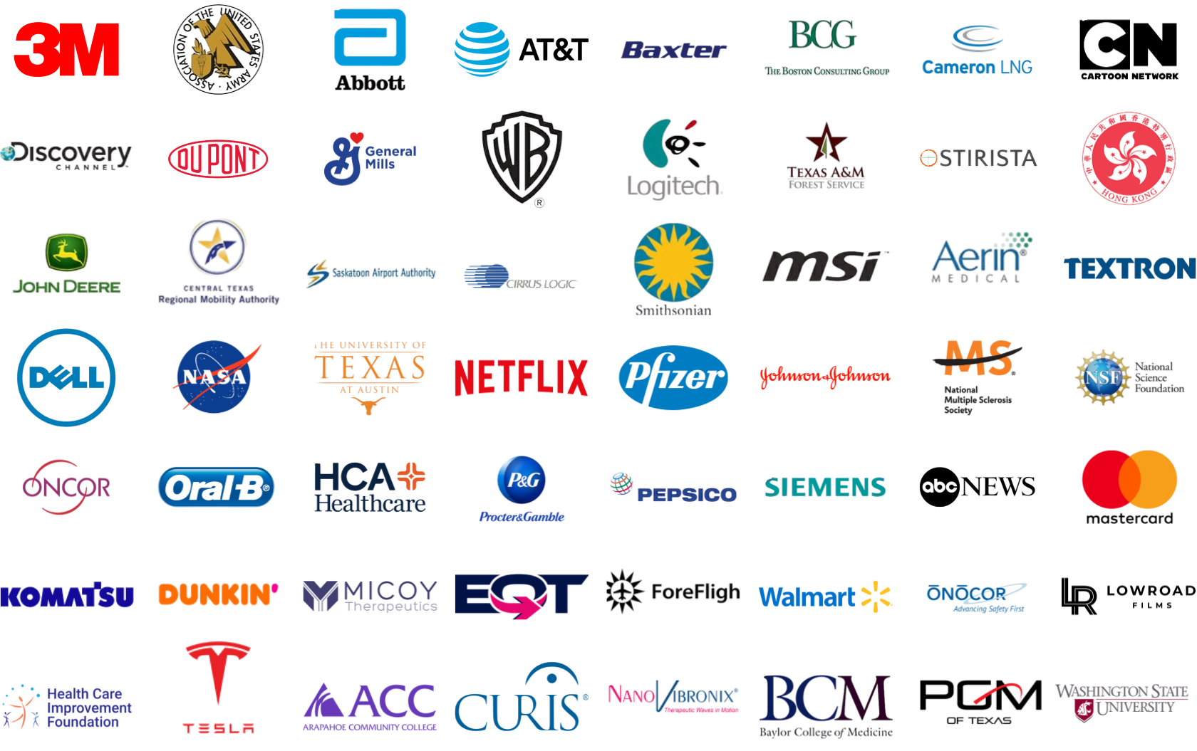 Clients list austin-visuals