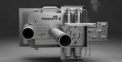 Industrial Burner 3D Animation