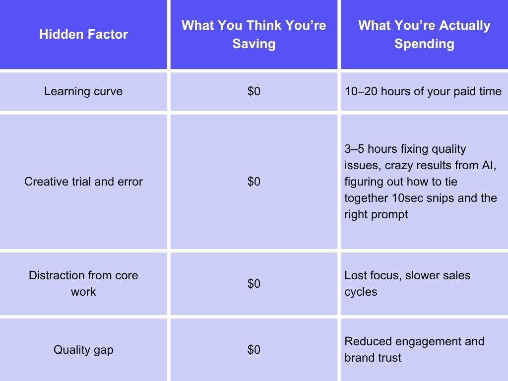 Marketing Today: Too Many Hats, Not Enough Headspace 3 Comparison Table List Infographic Graph ( )