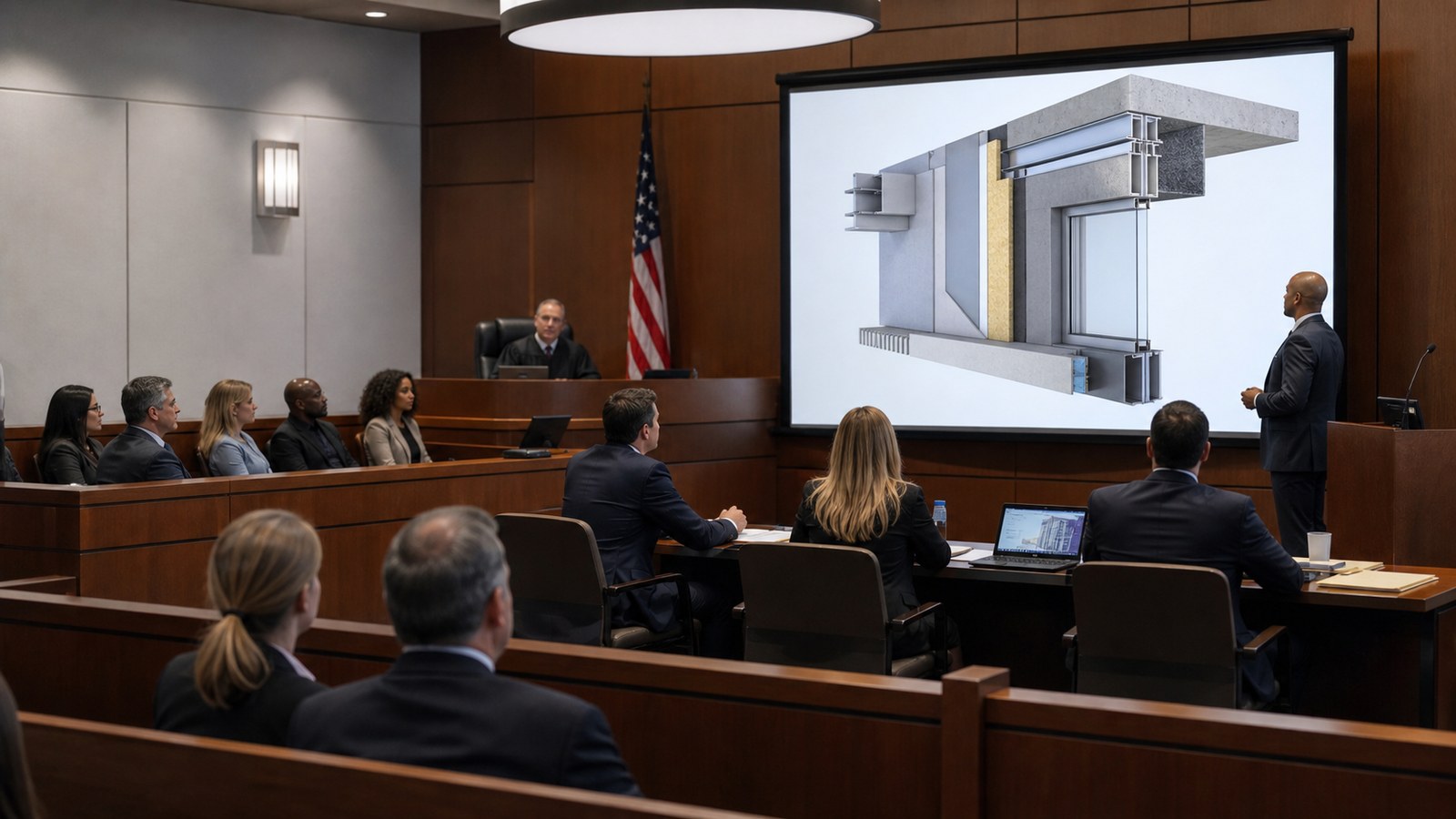 Legal Animation in Construction Defect Litigation 6 Courtroom demonstrative animation explaining a construction defect theory