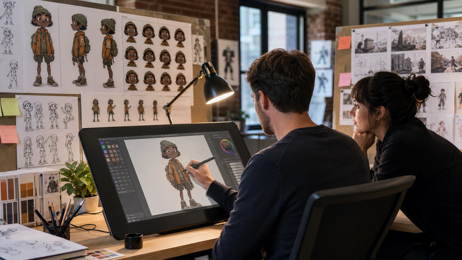 Bridgeport 2D animation artist developing original character poses game sprites and branded assets