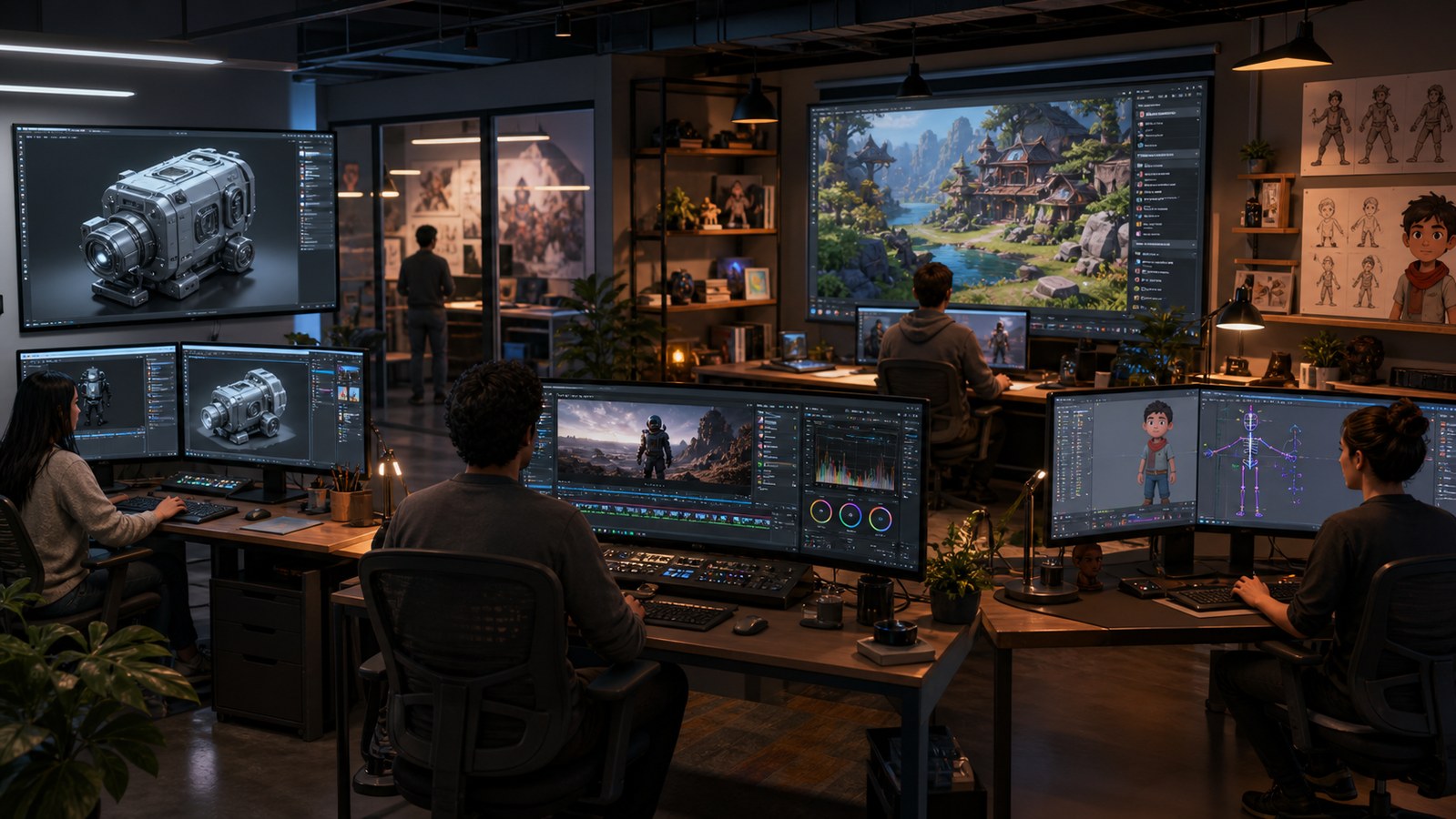 Top 5 Animation Studios in Peoria 5 Comparison of technical animation film production immersive media gaming and character storytelling