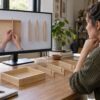 AI Instructional Videos: Clear Step-by-Step Production 69 AI instructional videos planning with a fictional designer reviewing an assembly demonstration
