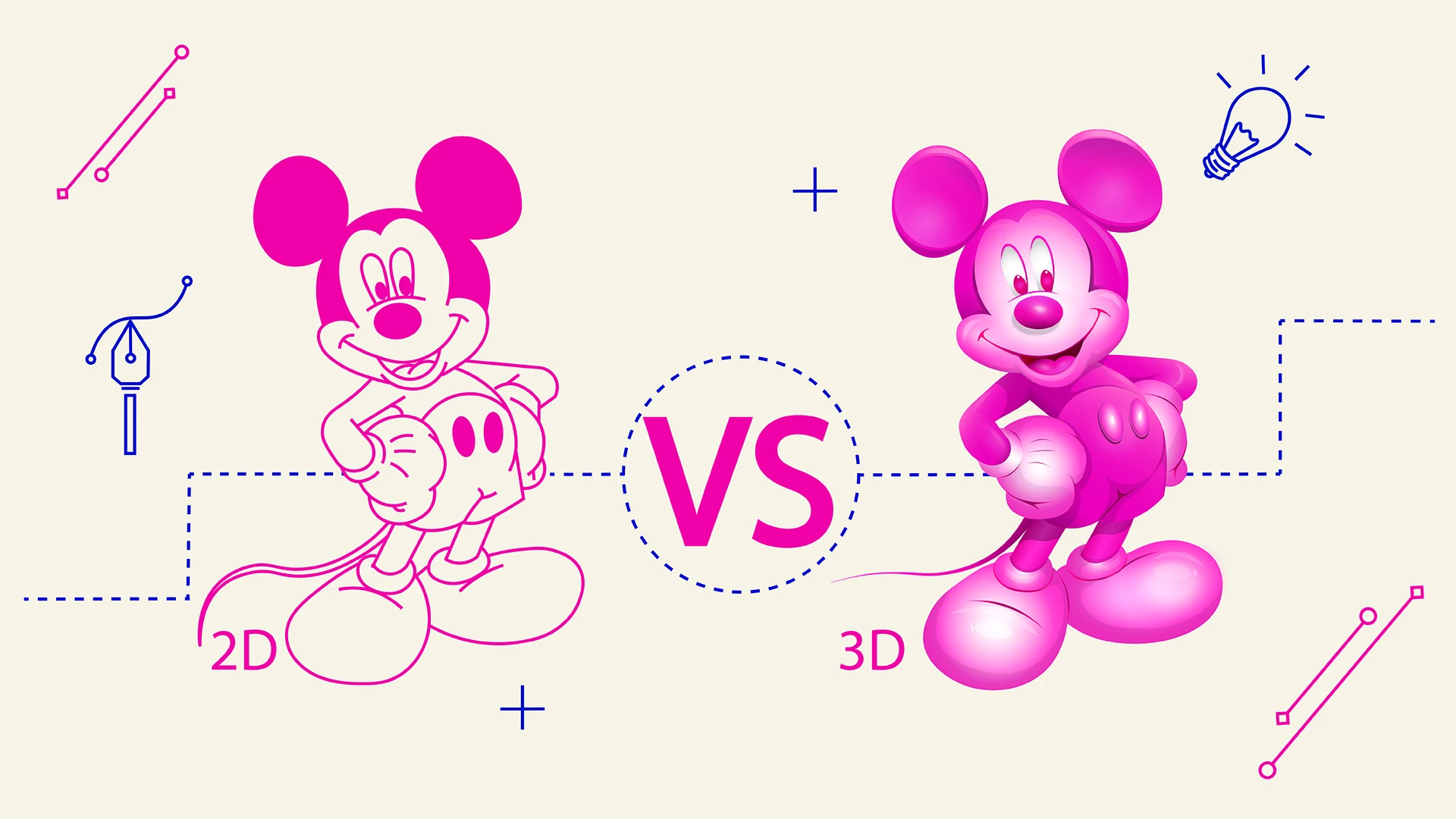 2D vs. 3D Animation
