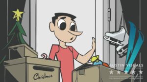 Video Thumbnail: D Animated Commercial | Client Valet Cart | Austin Visuals