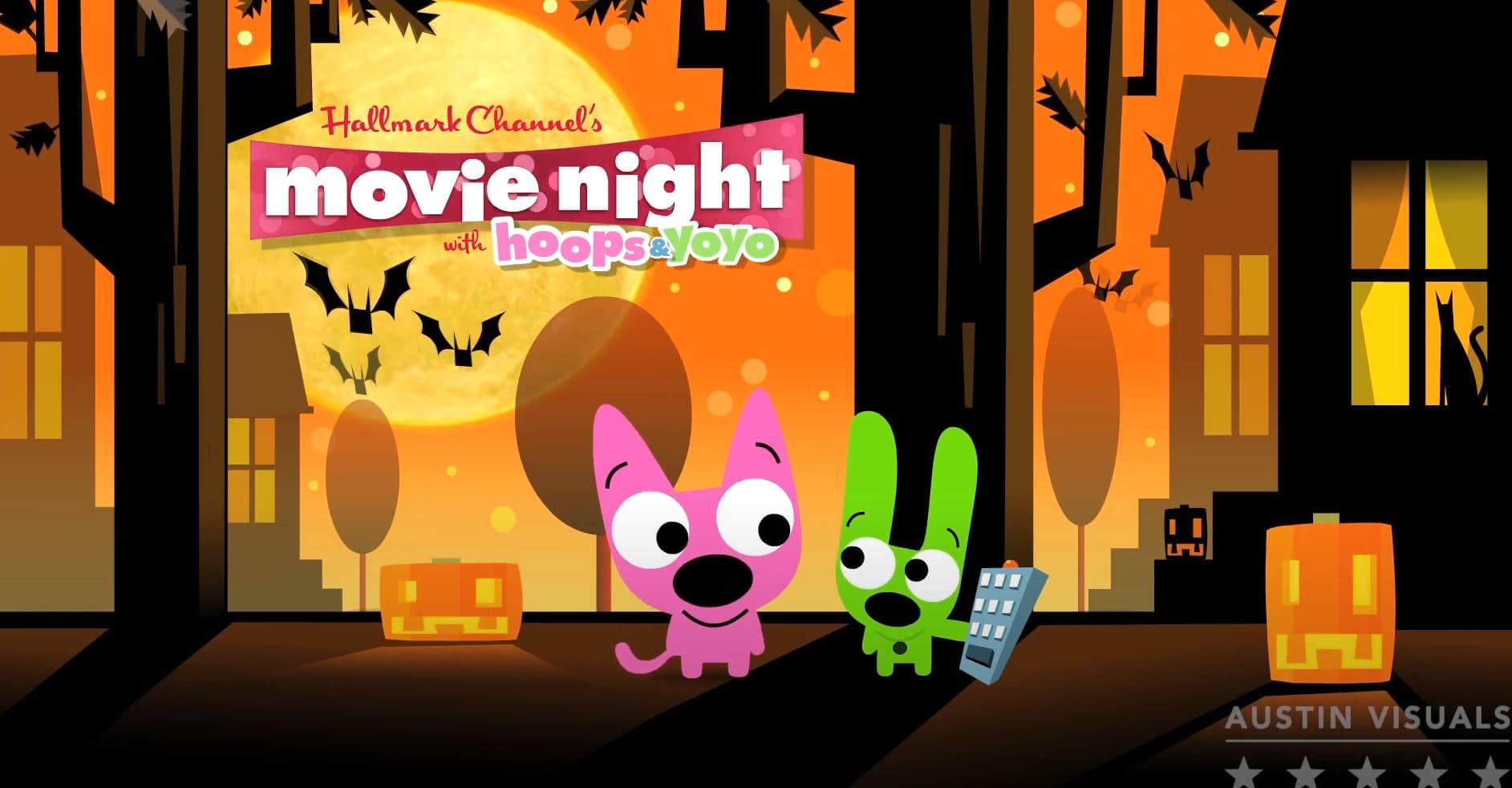 Hoops and Yoyo Hallmark Channel 2D Animation