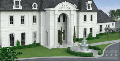 3D Architectural Visualization of Wedding Venue