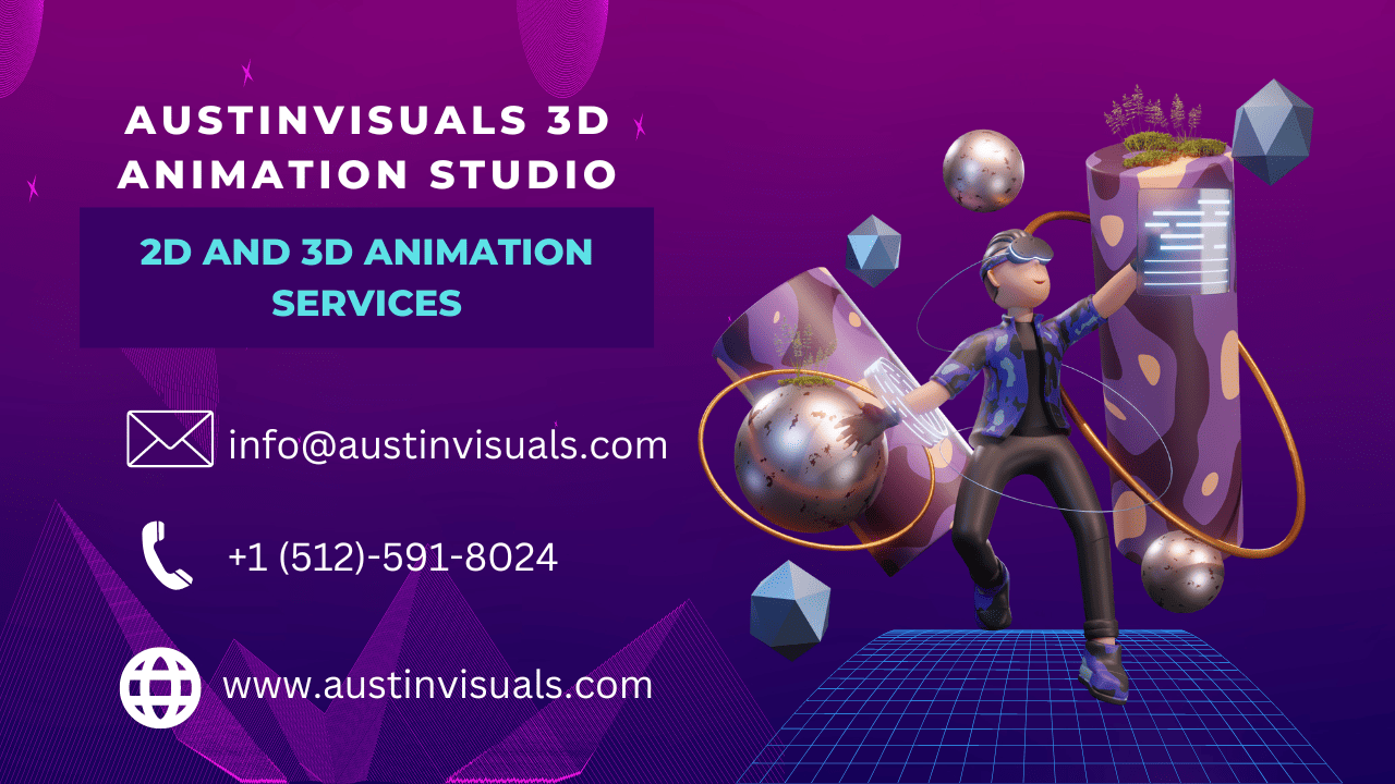 2D and 3D Animation Services | Austin Visuals 3D Animation Studio