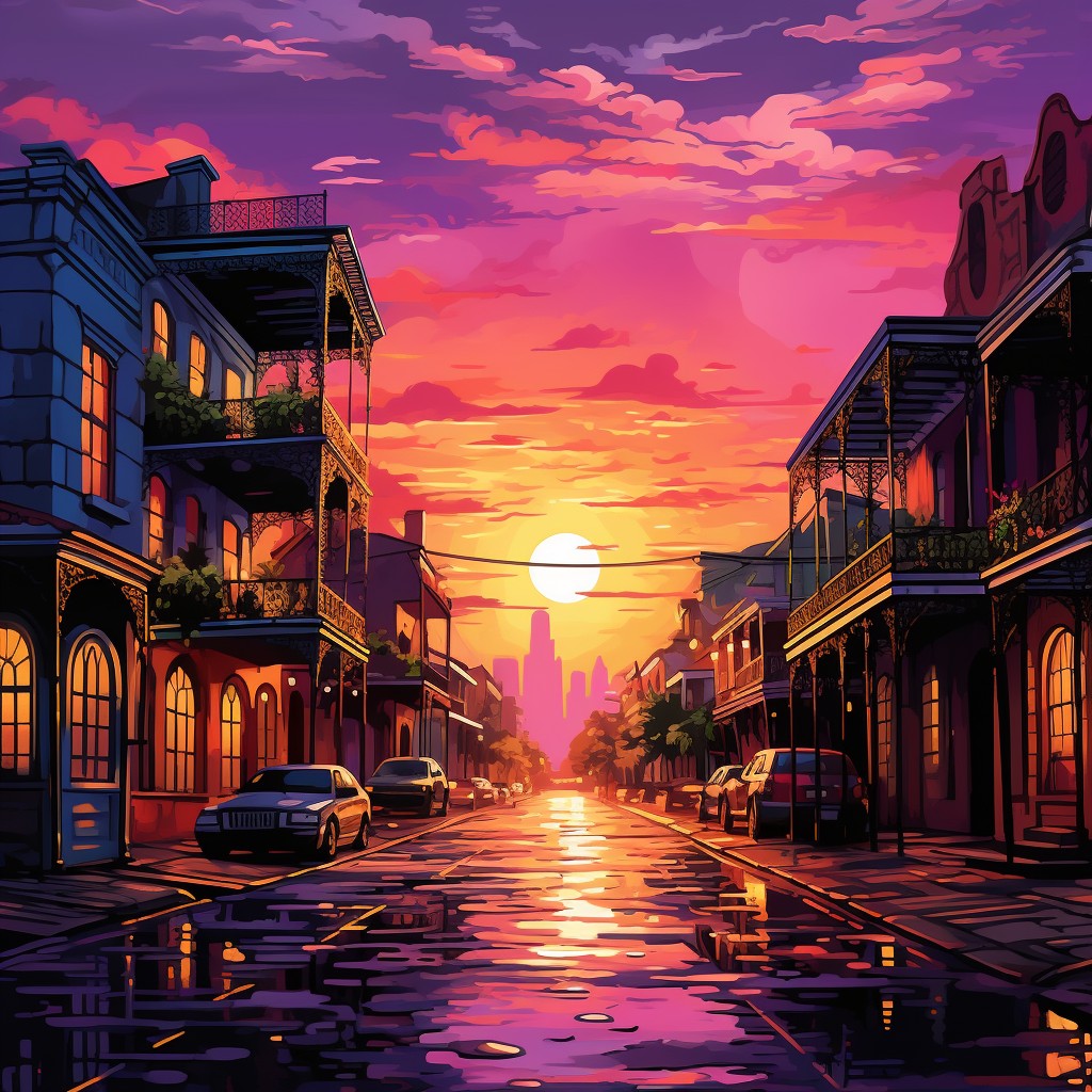 New Orleans Animation city