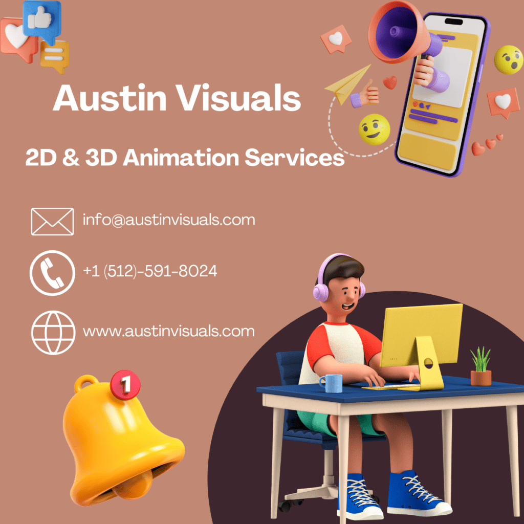 2D and 3D Animation Services | Austin Visuals 3D Animation Studio