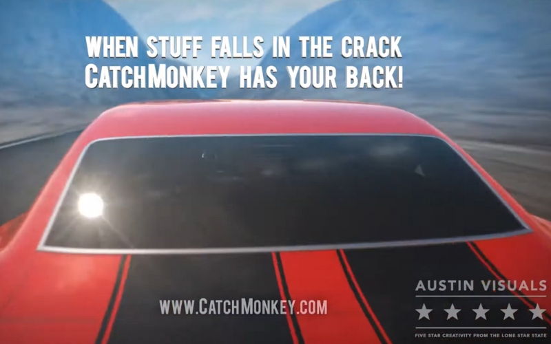 Create a second D animated commercial for CatchMonkey