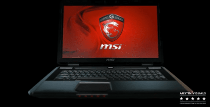 MSI Laptop – Product Animation