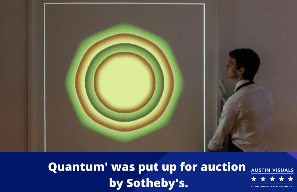 Quantum' was put up for auction by Sotheby's.