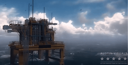 Oil and Gas Subsea Operations 3D Animation