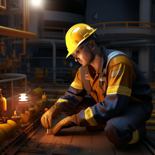 How can 3D animation enhance oil and gas safety training?