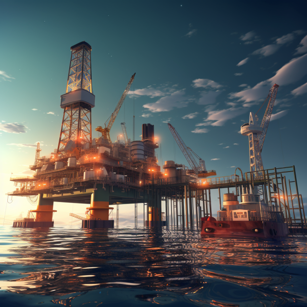 Oil and Gas Drilling Animation