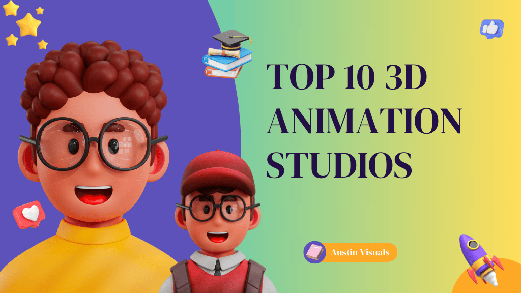 TOP 10 LIST OF 3D ANIMATION STUDIOS