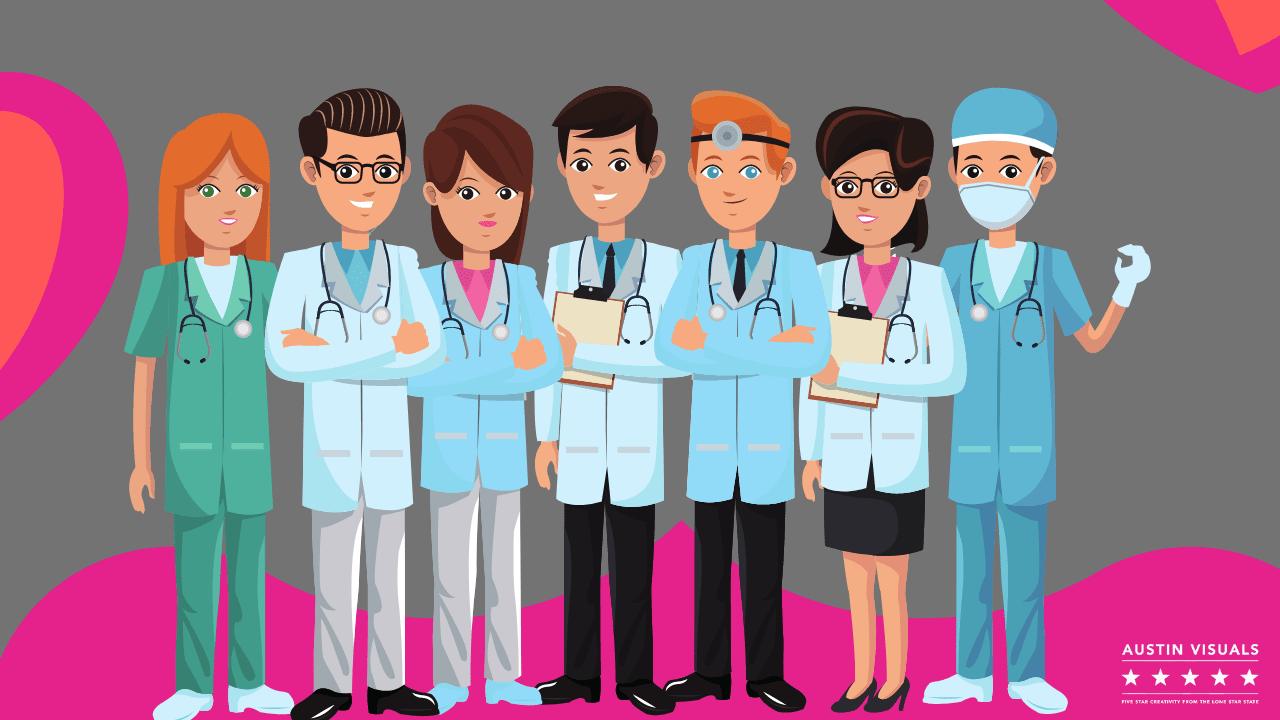 Health professionals can also benefit from animated videos