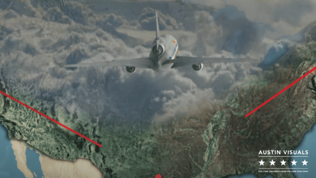 Airplane Animation Video