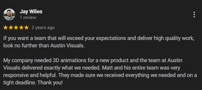 client testimonials d animation commercial