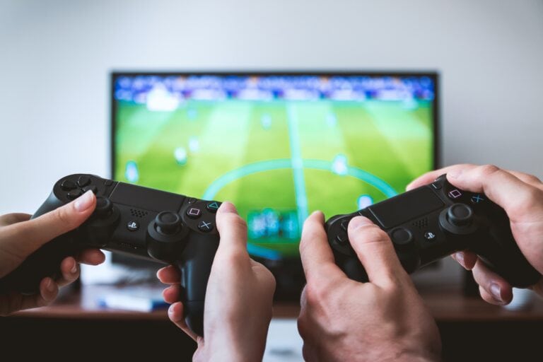 couples playing soccer game Gaming Development Services
