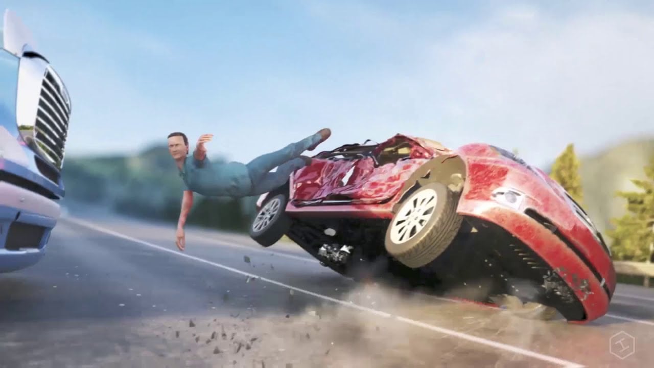 CAR CRASH ANIMATION - Austin Visuals 3D Animation VR Studio
