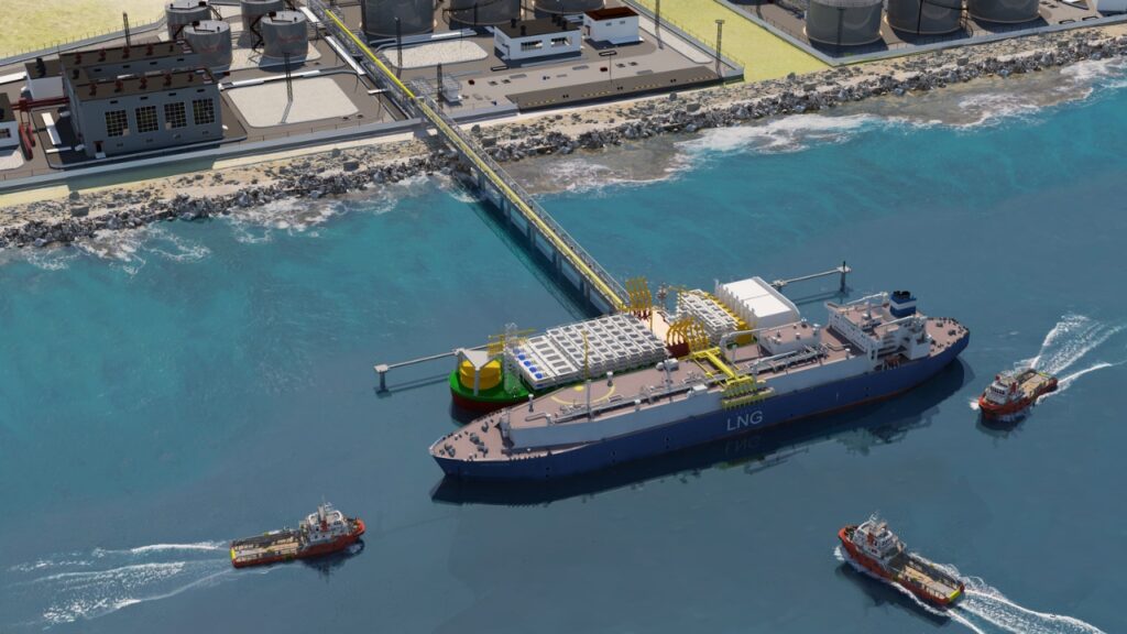 Enhancing Oil and Gas Operations: Leveraging Video, Animation, and 3D Renderings 2 lng animation