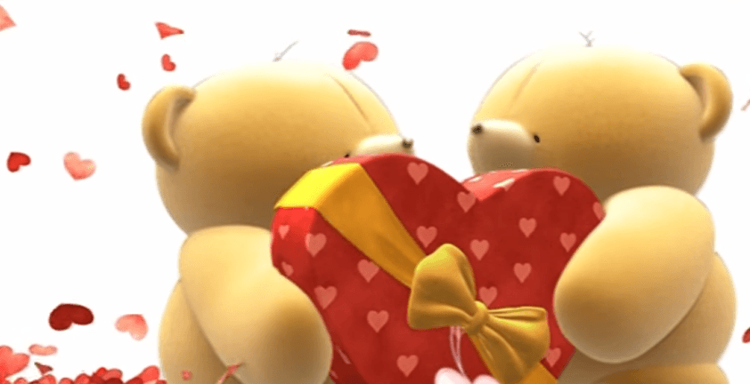Custom Valentine’s Greeting card | Hearts | Client Hallmark