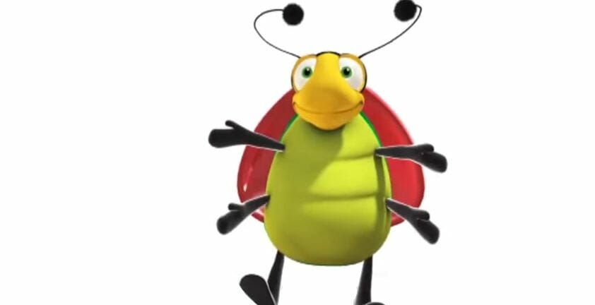 3D Animated Dancing Bug Character | Hallmark