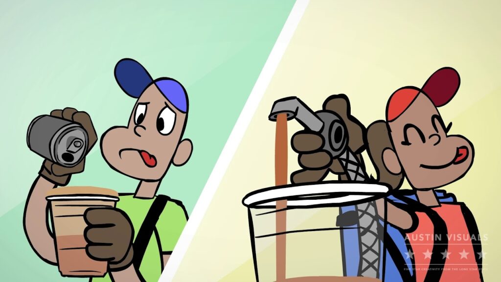 Video Thumbnail: Stadium Keg Explainer with Covid Notice | D Animation