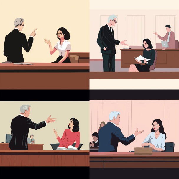 Durham courtroom animated infographics