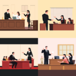 Durham courtroom animated infographics